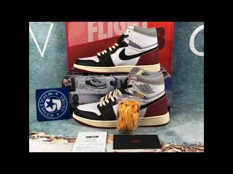 Nike Jordan 1 UNION LA Black Toe