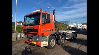 Тросовый мультилифт DAF CF 85.340 8X4 HOLLAND TRUCK FULL STEEL SUSPENSION MANUAL ZF GEAR | Изображение 4 - Autoline