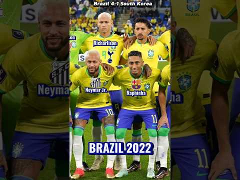 Brazil Vs South Korea 4:1 World Cup 2022 #brazil #brasil #worldcup #qatar2022