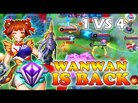 Wanwan Is Back | Build Wanwan Tersakit Top Global 2021 Mobile Legends