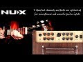 Amplifier Nux Guitar Acoustic Stageman AC50