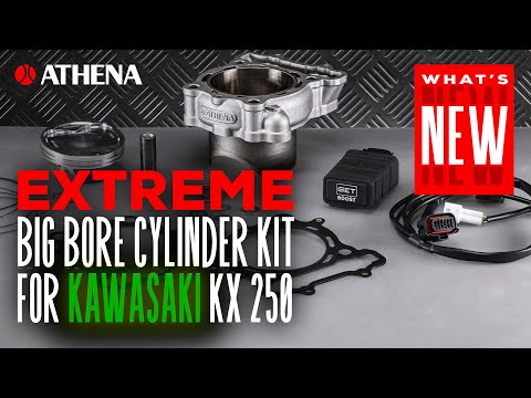 Unleash EXTREME power: Athena’s Big Bore Kit for Kawasaki KX 250