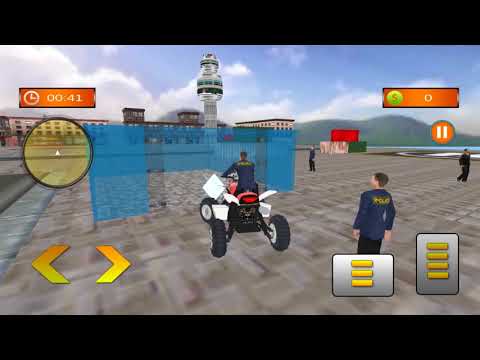 US Police Car Plane Transport Simulator