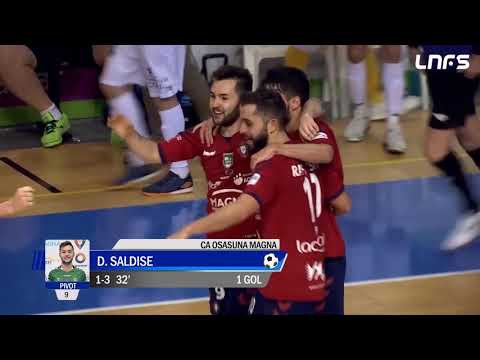 Gol Dani Saldise (1-3) Palma Futsal - Osasuna Magna. J20, 1Div. LNFS