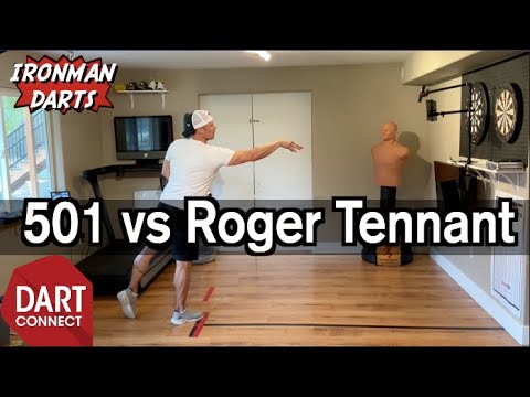 501 Steel Tip vs Roger Tennant on DartConnect on Ironman Darts