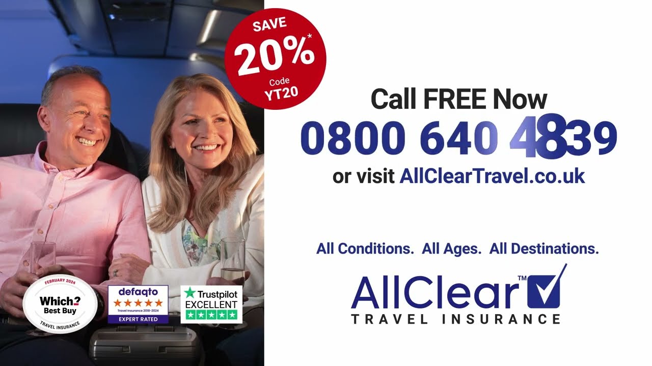 AllClear Travel Insurance - All medical conditions. All ages. All destinations.