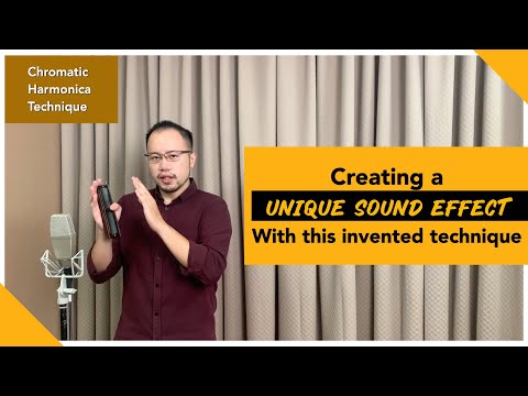 [Chromatic Harmonica Tech.] 💥 Blast Sound💥 Combining two techniques to  make a unique sound effect!