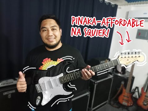 фото электрогитара squier mm stratocaster ht black 0