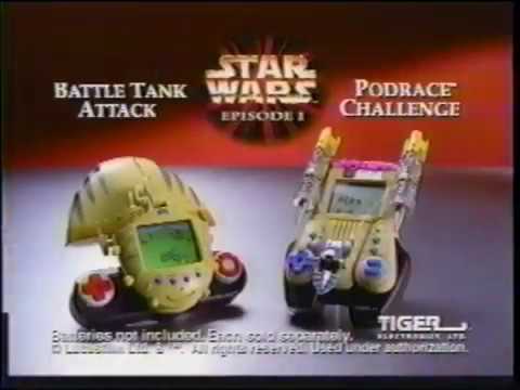Tiger Electronics  - Battle Tank Attack  - Podrace Challenge  - Star Wars Episode I  (1999)