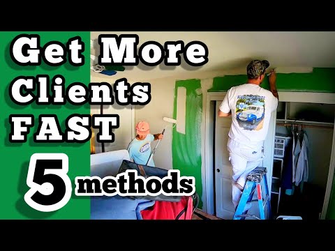 Get MORE Residential PAINTING BUSINESS Using These 5 Proven Methods