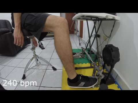 Axis and Demon drive  - Speed test - (200 - 240 BPM)