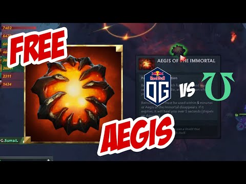 Free Aegis for Timado - OG vs Undying #TI10