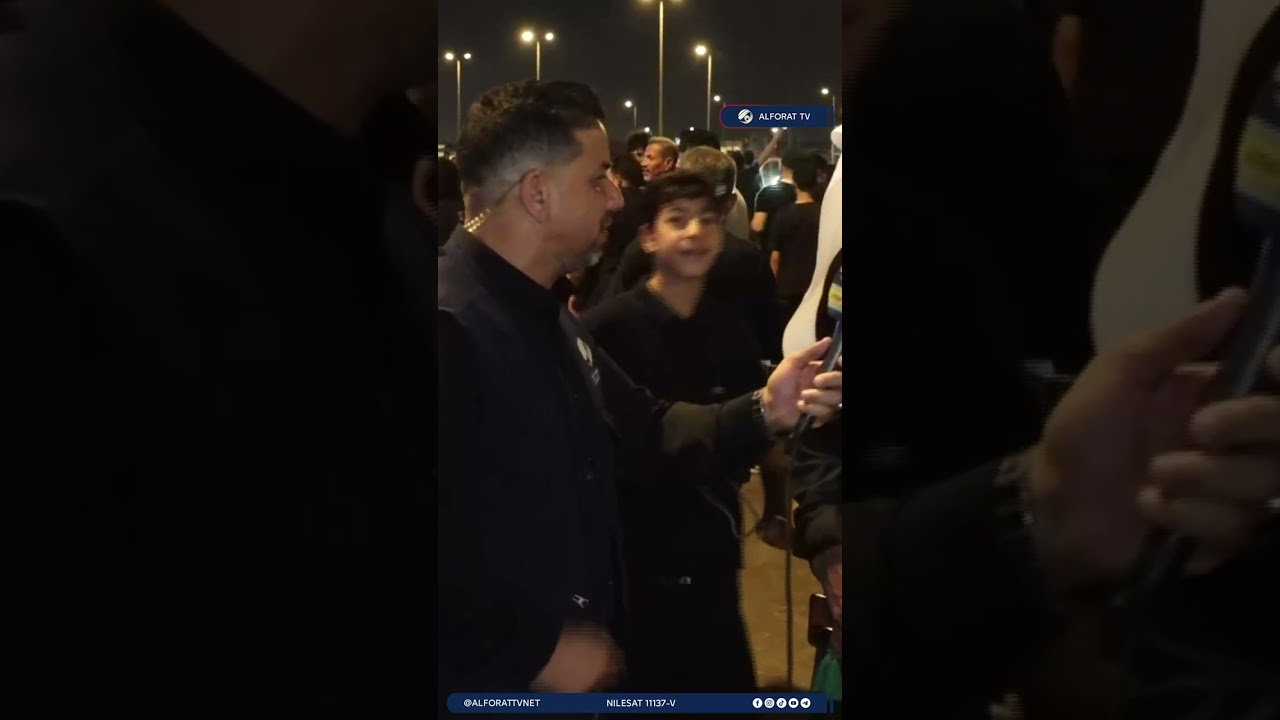 فيديو | الموكب للحسين أخلاق قبل الطعام والماء .. رسالة تهز الضمير من أحد الزائرين