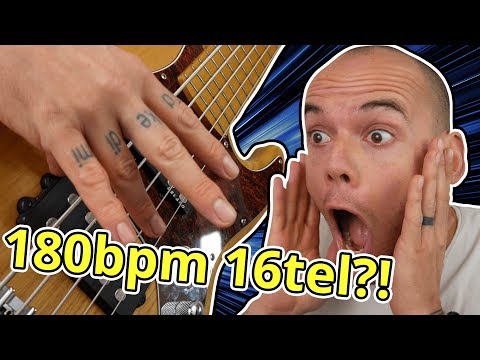 Drei Finger Technik auf dem E-Bass - SPEED HACK!