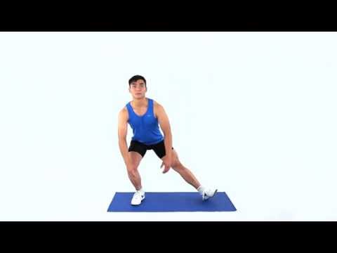 How to do a side lunge adductor stretch