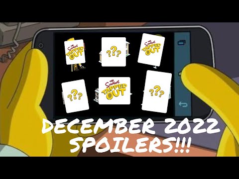 Tapped Out December 2022 Event SPOILERS! | What's Included In The Next Major TSTO Event