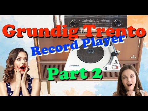 Grundig Trento a/WE Radiogram Pt 2 - The Record Player