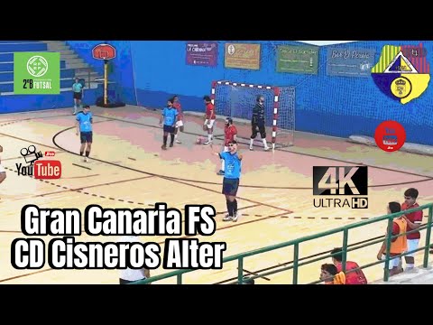 🔴 Gran Canaria FS 🆚 CD Cisneros Alter [12-1] ⚽️Tore 🏆2B RFEF Futsal ℹ️Spieltag 11