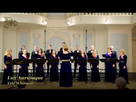 Corul Aletheia: Lux Aurumque - Eric Whitacre. Moscova 2017