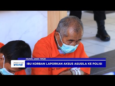 POLRES NGAWI AMANKAN KAKEK YANG RUDAPAKSA CUCUNYA