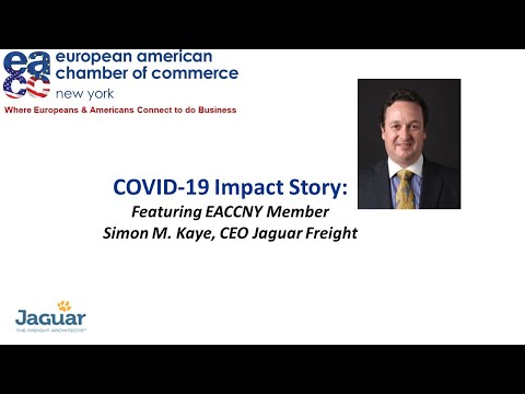 COVID-19 Impact Story: Simon M. Kaye, CEO of Jaguar Freight