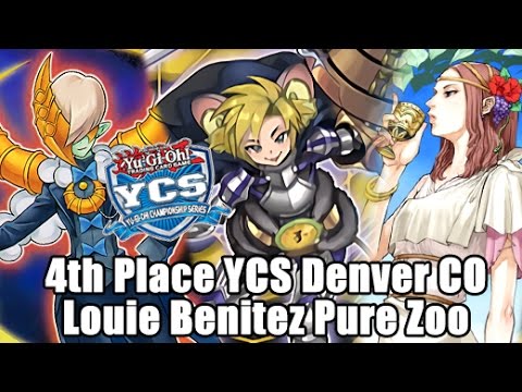 4th Place YCS Denver Louie Benitez Jr's Pure Zoodiac Deck Profile & Report!