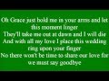 Grace with lyrics /wolfe tones