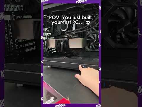 POV: You just built your first PC...💀