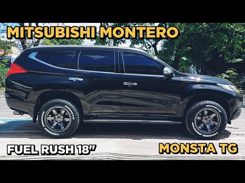 Mitsubishi Montero Sport | Fuel Rush 18" | Monsta Terrain Gripper @ RNH Tire Supply Commonwealth