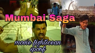Mumbai saga movie fight scene spoof ll CrazyYouTube#short