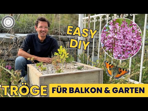 Build it yourself! - DURABLE TROUGH - for bees, bumblebees, and butterflies