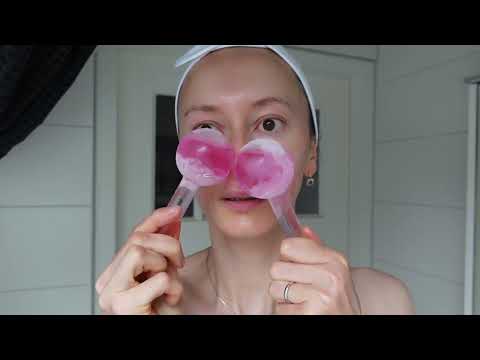How to Apply Facial With Ice Blobs: step by step guide