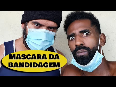 MÁSCARA DA BANDIDAGEM
