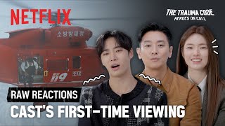 [REACTION] Choo Young-woo went pale on set? | The Trauma Code: Heroes on Call | Netflix [ENG SUB]