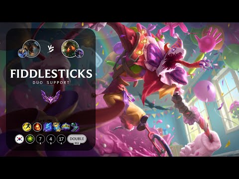 Fiddlesticks Support vs Nautilus - KR Master Patch 13.18