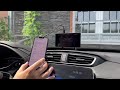LCD monitor 5" - Apple CarPlay / Android auto / Bluetooth / USB / micro SD / kamerový vstup - Video Youtube