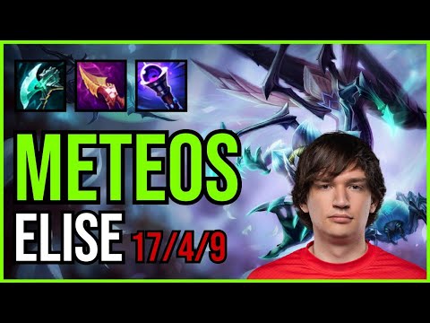 METEOS - ELISE vs XIN ZHAO Jungle - NA Diamond - Patch 11.6