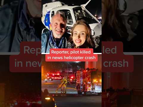 Reporter, pilot killed in news helicopter crash