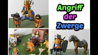 Angriff der Zwerge - Playmobil Knights - Unboxing Spielspass für Kinder - Kinder Spielzeugwelt