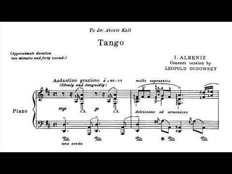 Albéniz-Godowsky - Tango (Nelson Freire, piano)