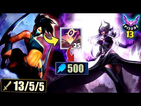 Carrying GAMES At 20 Minutes With Akali Mid (vs Syndra) S13 Gameplay  | Road To Masters EP 13
