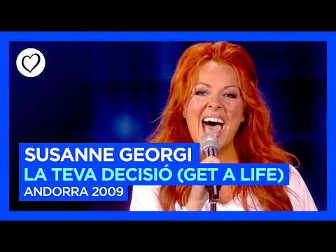 Susanne Georgi - La Teva Decisió (Get a Life) LIVE | Andorra 🇦🇩 | First Semi-Final | Eurovision 2009
