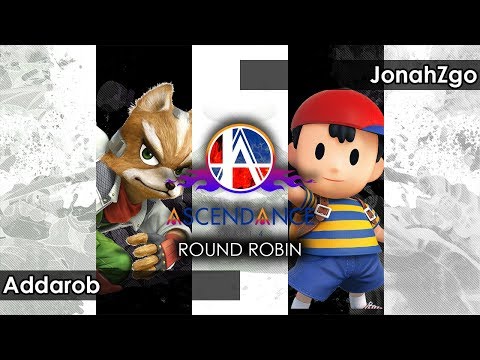 Smash 4: Sticky | Addarob (Fox) V JonahZgo (Ness) - Ascendance 48 Tournament SSB4