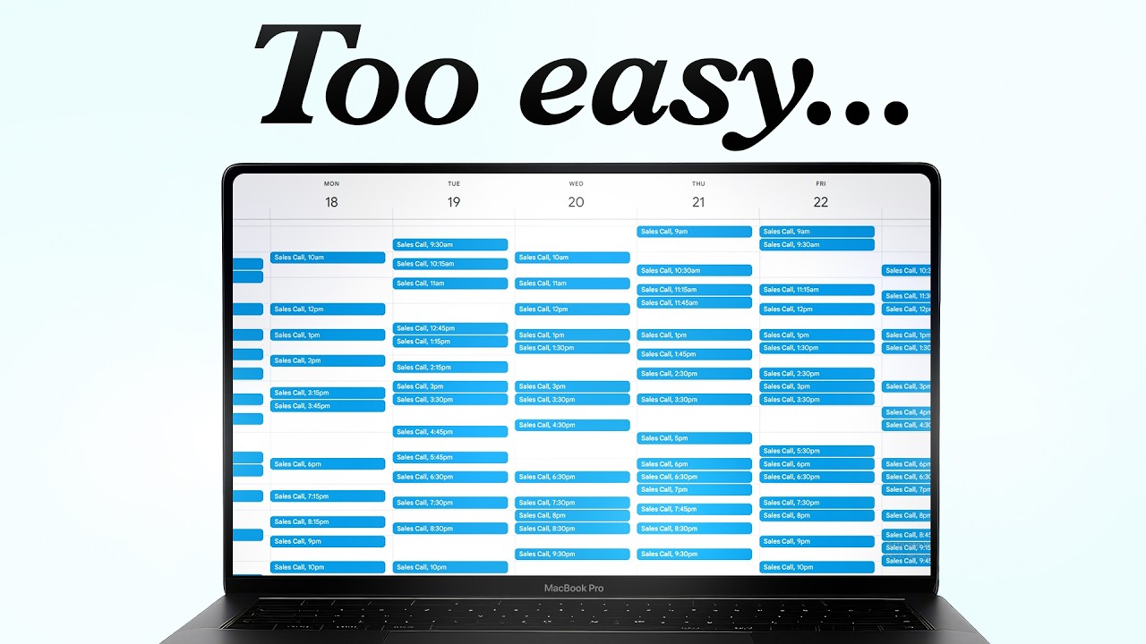 It's Boring, But You'll Never Run Out of Sales Calls
