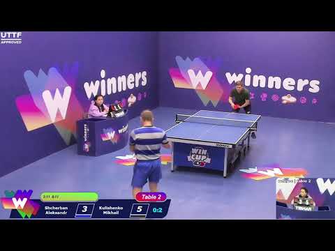 WINners CUP table 2  23.01  Shcherban Aleksandr - Kulishenko Mikhail 10:30