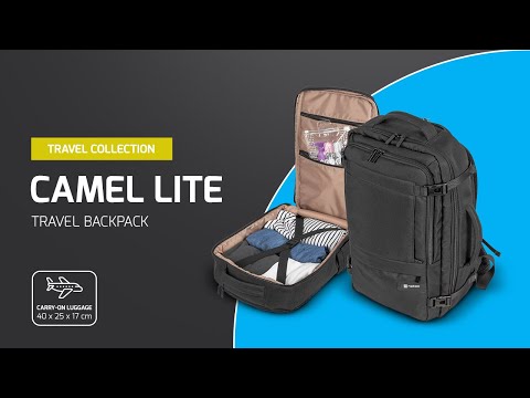 🇬🇧 Natec Camel Lite - versatile travel backpack 🎒✈️