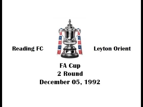 FA Cup 1992-1993. 2 Round. Reading FC - Leyton Orient - 3:0. Highlights.