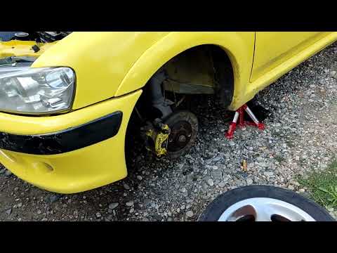 Peugeot 106 GTI problem with front shock absorbers