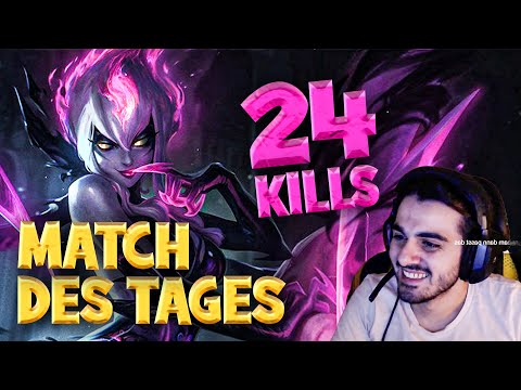 24 Kills mit Evelynn SoloQ - Agurin Stream Highlight