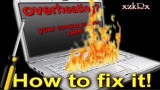 (Compaq Presario V5000)overheating issue FIXED